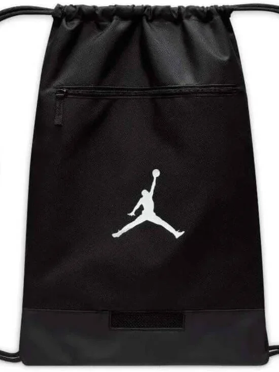 JORDAN Gym Sack Backpacks Black U, Black