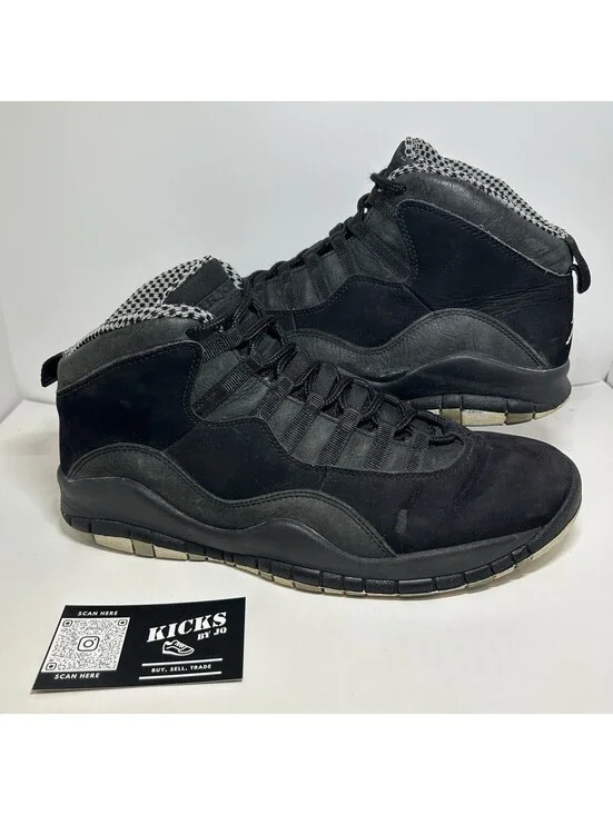 Air Jordan 10 Retro Stealth 2012 - Size 10 - (310805-003)