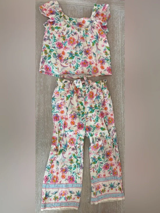 btween Floral Pant Set