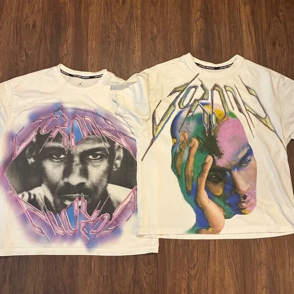 Jordan Sport Dri-FIT Graphic T-Shirt Bundle Men's XL Sport 85 Big Face Portrait