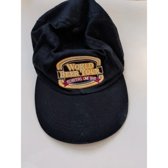 Old Chicago World Beer Tour Navy Blue Cap Adjustable