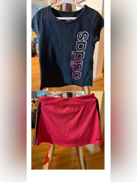 Adidas girls athletic set size 6