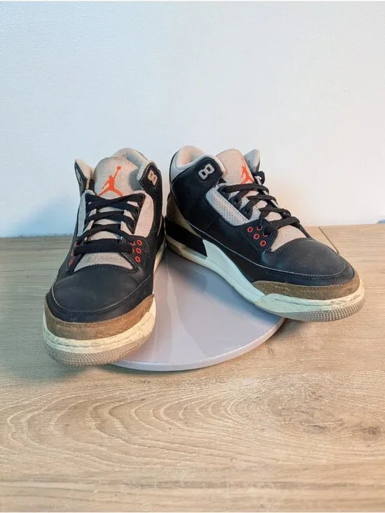 Jordan 3 Retro Desert Elephant Black Rush Orange CT8532-008 Mens 9.5