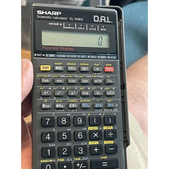 Sharp‎ EL-506G Scientific Calculator