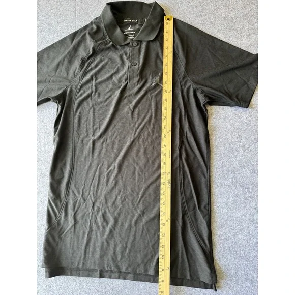Jordan Golf Dri-FIT ADV Mens Polo Shirt Black Jumpman Logo Size‎ Small