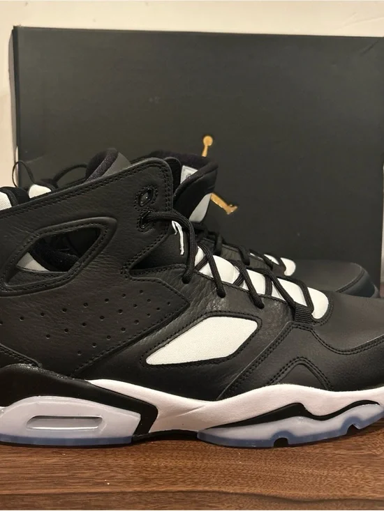 NIKE Air Jordan Flight Club 91' Black / White (DC7329 002) Mens Sz 12.5 NEW