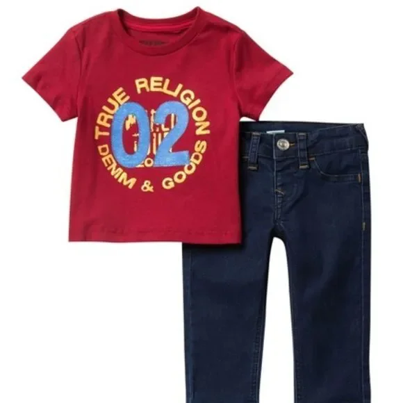 True Religion Red T Shirt Denim Goods 2 Pi…