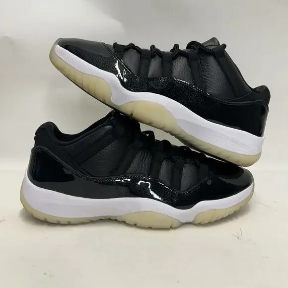 Nike Air Jordan 11 Retro Low “72-10/Black White” AV2187-001