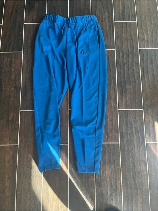 Jordan Royal Blue Athletic Joggers with Embroidered Jumpman