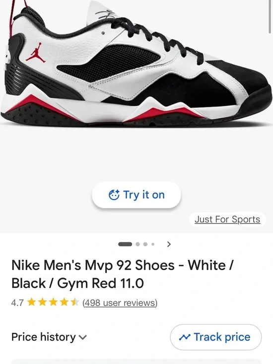 Jordan MVP 92 - White Black Red