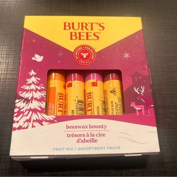 Burt's Bees‎ Beeswax Bounty Lip Balm Set - Yellow and Pink