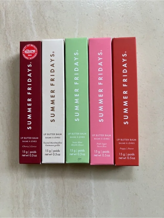 Bundle of 5 Summer Fridays Lip Balm