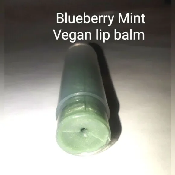 Hand Crafted buy 3 for $13 Blueberry Mint Super Healing vegan lip balm