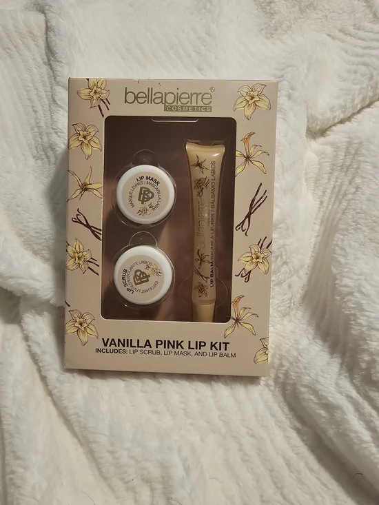Bellapierre Cosmetics Vanilla Pink Lip Care Kit – NIB