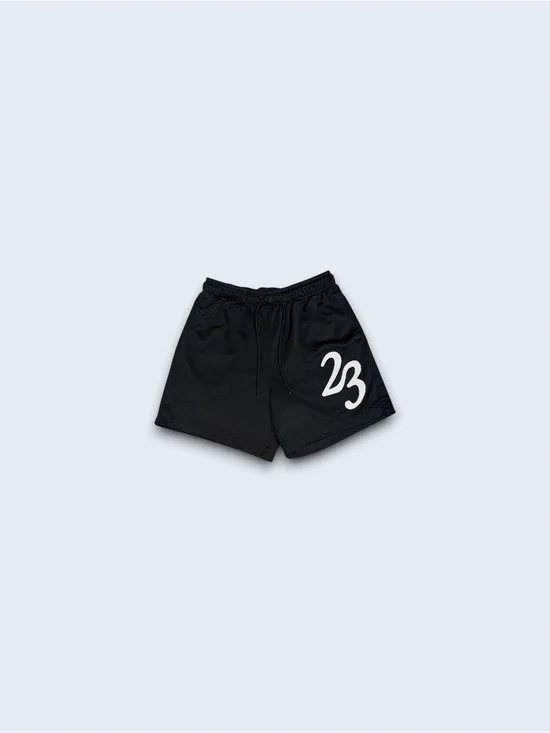 Nike Jordan MVP 23 Logo Mesh Shorts Mens Size Medium Black White HF9311-010