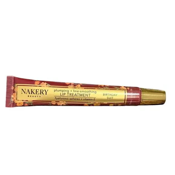 Nakery Beauty Plumping + Line-Smoothing Lip Treatment – Birthday Suit – NIB