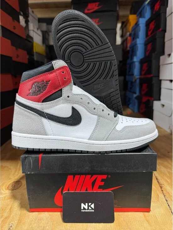 Air Jordan 1 Retro High OG 'Smoke Grey' 555088-126 BRAND NEW MENS SIZE 10