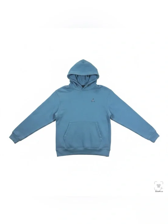 Jordan Men’s Large Blue Fleece Pullover Hoodie