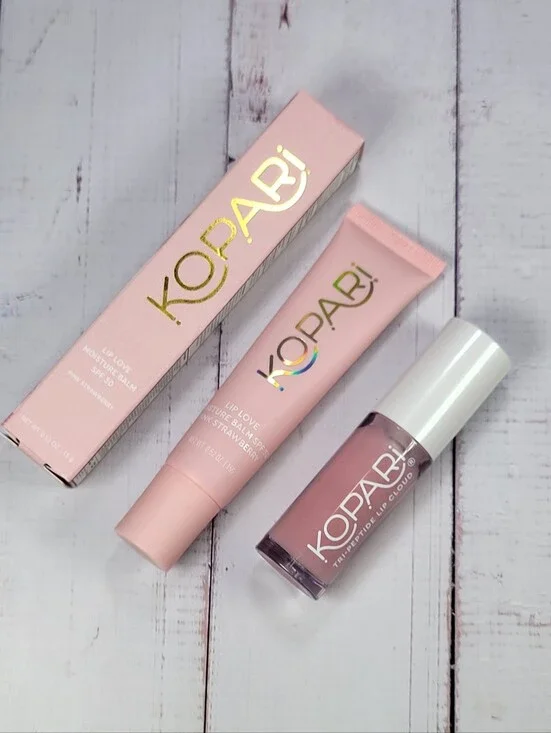 Kopari Lip Love Lip Balm & Tri-Peptide Lip Cloud Bundle NEW!