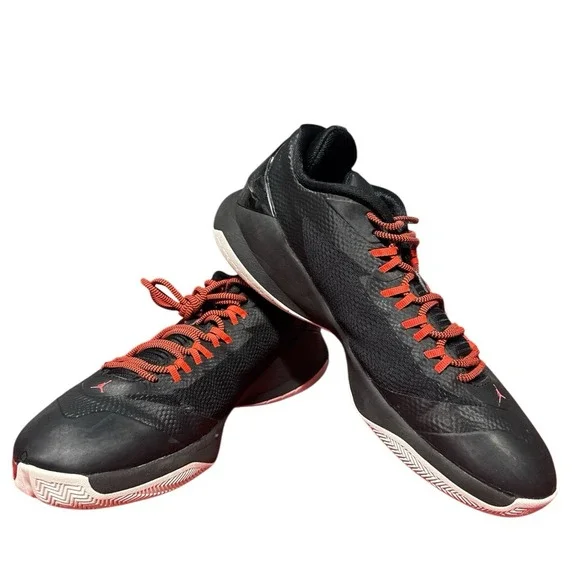 Nike Air Jordan CP3.VIII Chris Paul Black Red Athletic Sports‎ Men's Shoes Sz 7