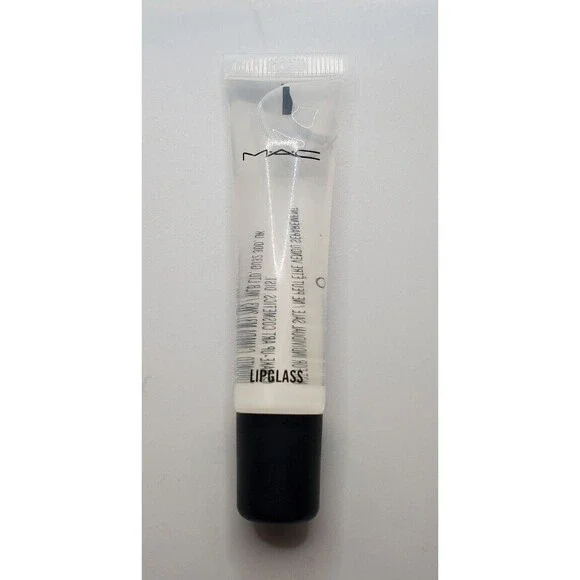 MAC CLEAR Lip Glass Lip Gloss ~ Full Size Tube  .5 fl oz/15ml ~ NEW Unboxed