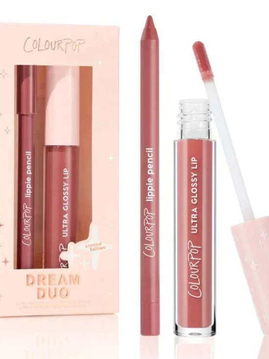 ColourPop Dream Duo Lip Pencil & Lip Gloss Set in Pasadena/Five Stars