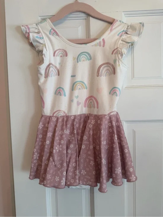 Cheeky Plum dance leotard size 5T