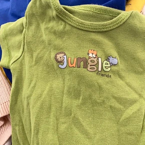 Carters jungle friends infant one piece 6 months