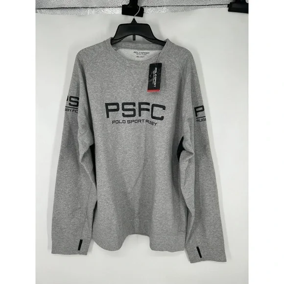 Polo Sport Ralph Lauren Sport Rugby Crewneck Graphic Sweatshirt Performance PSFC
