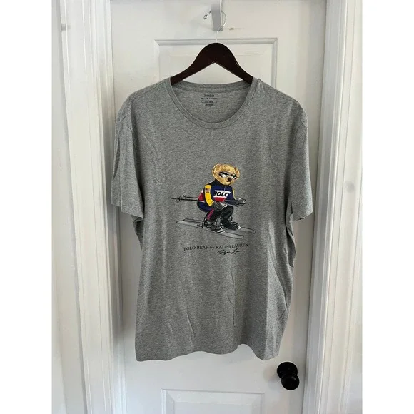 Polo Ralph Lauren Polo‎ Bear Skiing Graphic T