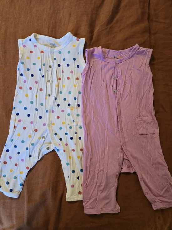 Bundle of Two Kyte Rompers for Summer