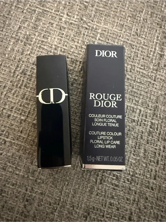NEW Dior Rouge Dior Velvet Mini Lipstick 100 Nude Look 1.5g Deluxe Sample