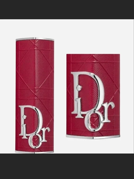 Dior Brick Red CANNAGE Limited Edition Lipstick Case