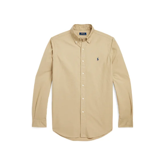 Classic Fit Garment-Dyed Oxford Shirt