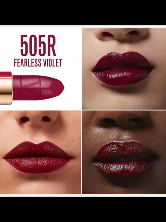 505R Fearless Violet Long-Wear Lipstick - Deep Violet