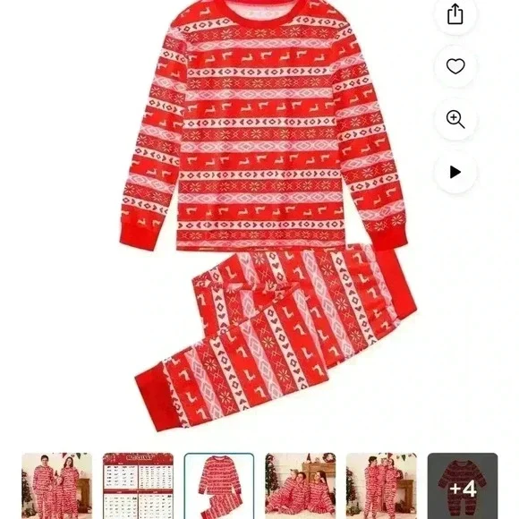 Brand new kids Christmas pajamas.