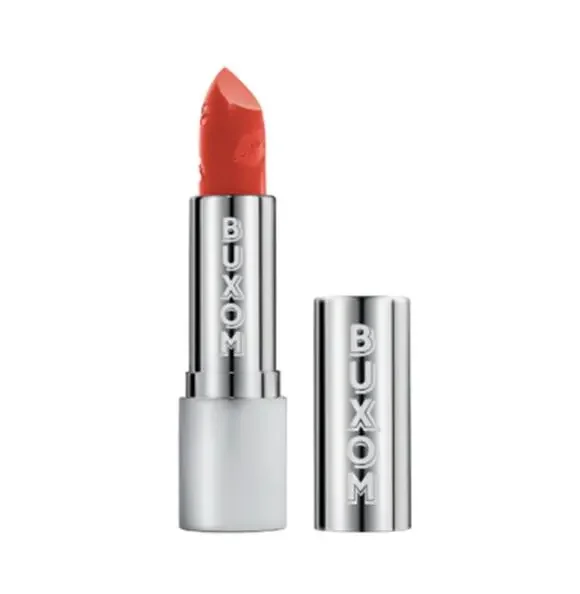 NEW Buxom Full Force Plumping Lipstick in Hot Shot Warm Orange