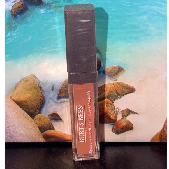 Burts Bees Liquid Lipstick 802 Niagara Nude Moisturizing Velvet Finish 0.21oz