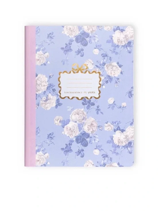 LoveShackFancy X Target - 3 Pack  Yoobi Everblooming Rosettes Composition Books