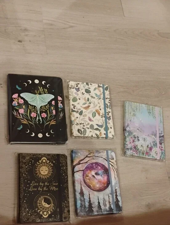 New Peter Pauper Press Whimsigoth Goth Journals Set Of 5