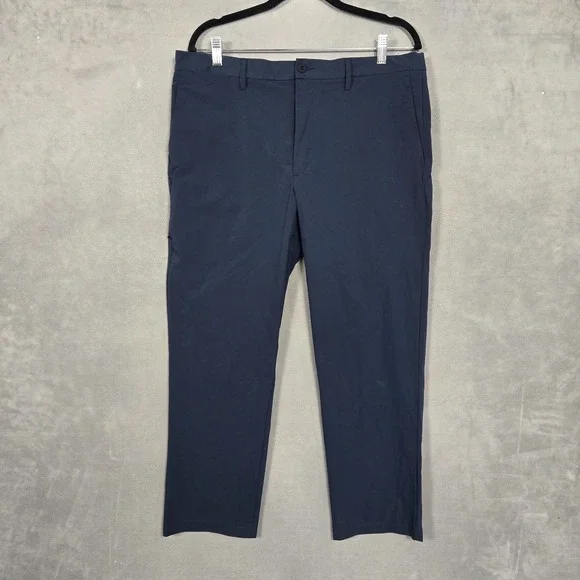 Polo Ralph Lauren performance pants mens 36x30 (36x28) straight fit blue stretch