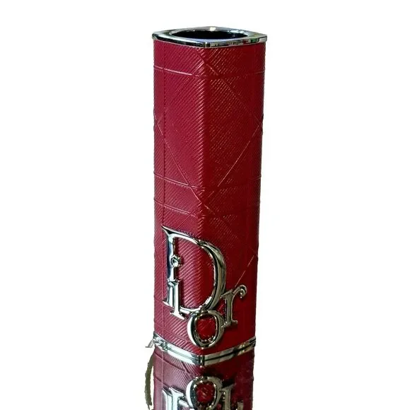 New DIOR Addict Refillable Couture Lipstick Case Brick Carnage Red- NO BOX