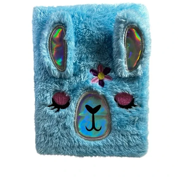 Furry Blue Llama Journal Notebook‎ Kids Gratitude Activity Diary