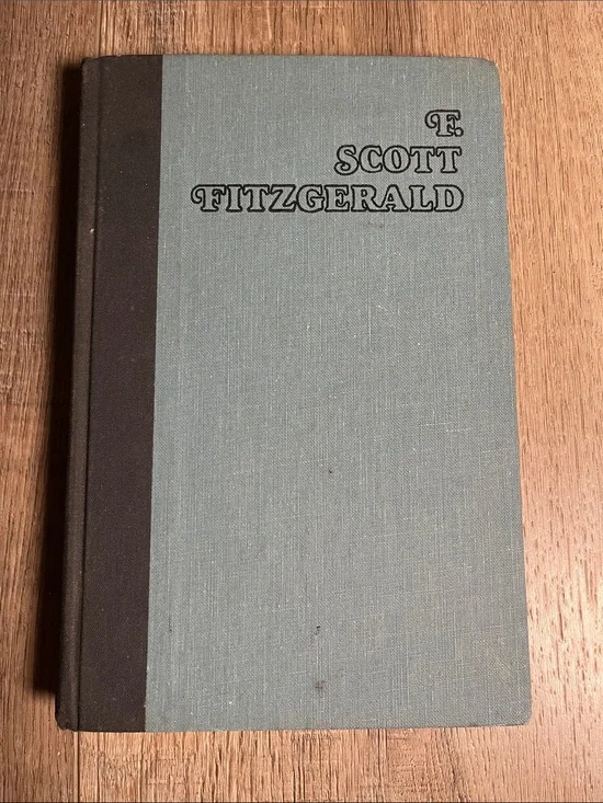 F. Scott Fitzgerald Hardcover Book - Blue Cloth Cover