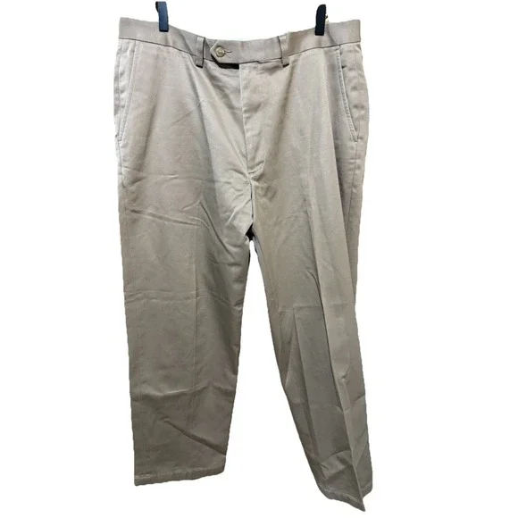 Polo Ralph Lauren Men's Size 36 X‎ 29 Khaki Chino Pants Pleated Front EUC