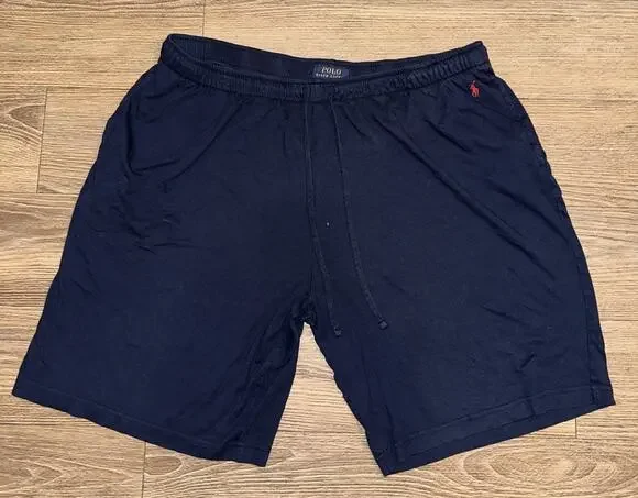 Polo Ralph Lauren Sleep Shorts In Navy Blue Size Men’s X Large