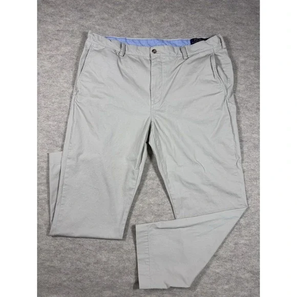 Polo Ralph Lauren The Polo Chino Pants Mens 38x30 Tan Khaki Stretch Straight Fit