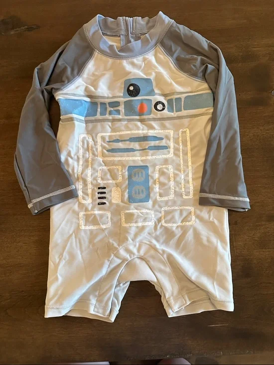 Baby Gap x Star Wars R2-D2 Swim One Piece
