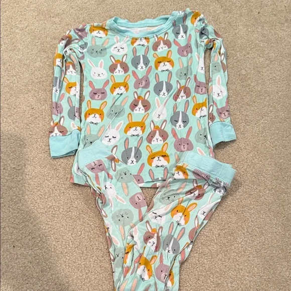 Little Sleepies boho Bunny Pajamas