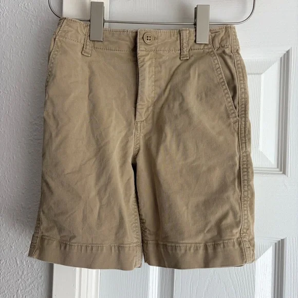 Gap Kids Boys 8 Khaki Cotton Chino Dress School Uniform Shorts